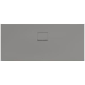 Douchebak Squaro Inf. lange zijde 1600x700mm Quaryl grijs
