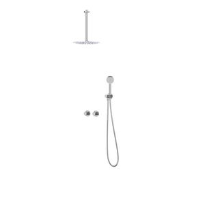 Afbouwdeel regendouche IVY combiset Nexus 3 inbouwthermostaat chroom CSN3EXCRCCCC excl. inbouwbox