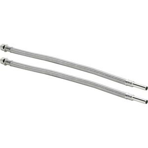 Flexibele Aansluitslang 1/2x500x12 Set rubber/asgrijs