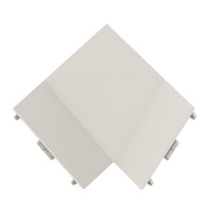 BinnenhoekUTRIGO 50x50 9010 polyvinylchlorid puur wit VVE=10