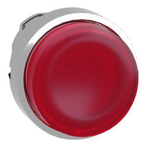 Kop voor verlichte drukknop Ø22mm Rood