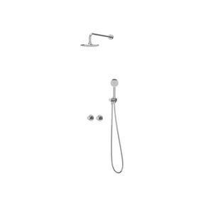 Afbouwdeel regendouche IVY combiset Nexus 3 inbouwthermostaat chroom CSN3EXCRCDAC excl. inbouwbox