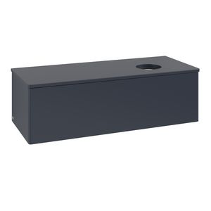 Wastafelonderkast Antao 1200x360x500mm Mid.Blue Matt Lacquer K34010HG