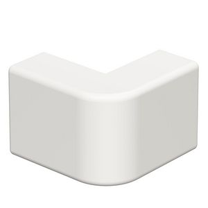 Buitenhoek 10x20mm polyvinylchlorid puur wit VVE=4