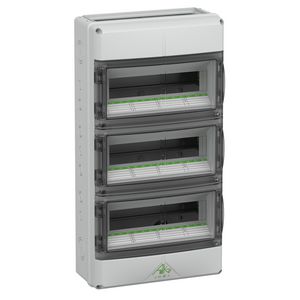Groepenkast leeg  modulaire verdeler AK-F 42 UL