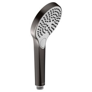 Handdouche 3 stralen titaanzwart geborsteld