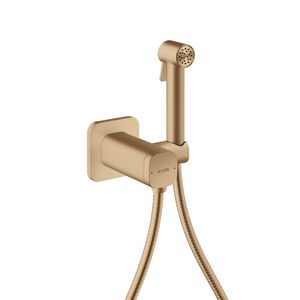 Handdouche AXOR Bidette Showers 1 straalsoort douchesl. 125cm Brushed Bronze