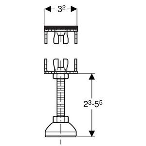 GIS stelpoot tbv badombouw H28-55mm