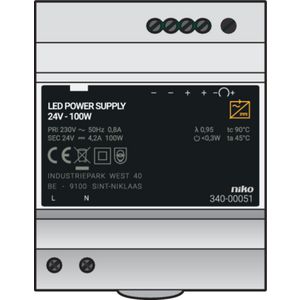 Modulaire voeding 24Vdc 100W