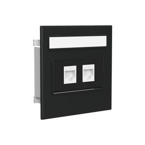 STAGO DATA DUBBEL VLAK INCL KEYSTONES RAL9017 VVE=10