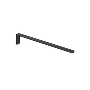 Handdoekhouder 1-delig vast-Mat Zwart