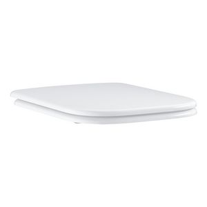 Bauedge ceramic closetzitting wit softclose quick release rvs scharnier (prof)