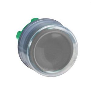 Kop drukknop Uitstkeend Terugvering 22mm Zwart Harmony XB5