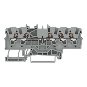 5-draads rijgklem 1,5mm² voor Ex e II grijs VVE=20