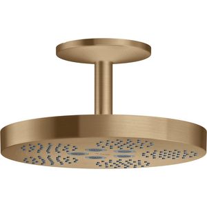 Hoofddouche 280 1 straalsoort plafondaansluiting Brushed Bronze AX One