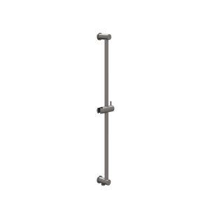 Glijstang 80cm geïntegreerde wateruitlaat geborsteld metal black PVD