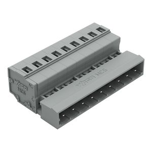 1-draads male steker 2,5mm² grijs 231-609 VVE=50