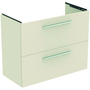 Wastafelmeubel I.LIFE-S 80cm 2x la mat zand beige