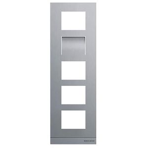 Welcome IP kader video buitenpost 5 modules mt 1/5 edelstaal