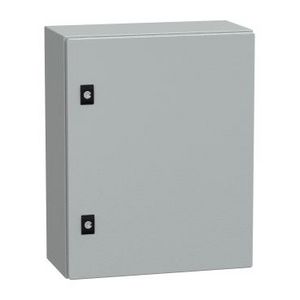 Deur 500x400x200mm IP66 / IK10 RAL7035 Spacial CRN