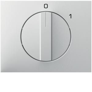 Afdek. v draaischakelaar berker K.1/K.5 polarwit