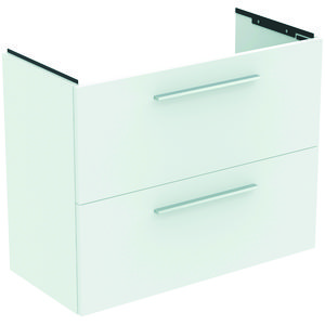 Wastafelmeubel I.LIFE-S 80cm 2x la mat wit
