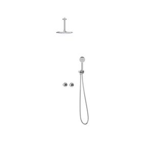 Afbouwdeel regendouche IVY combiset Nexus 3 inbouwthermostaat chroom CSN3EXCRCEBC excl. inbouwbox
