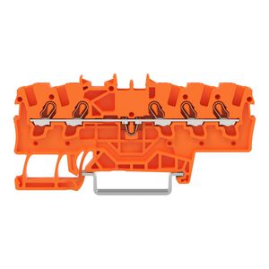 5-draads rijgklem 1,5mm² voor Ex e II oranje VVE=20