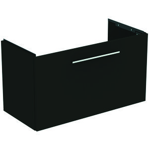 Wastafelmeubel I.LIFE-S 80cm 1x la mat carbon donkergrijs