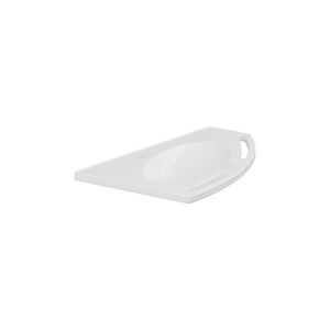 Wastafel zonder overloop rechts afgerond MATRIX ANGLE DEEP R2041000