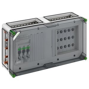 Combi-railbehuizing IP65 IK08 04640101