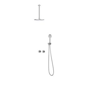 Afbouwdeel regendouche IVY combiset Nexus 3 inbouwthermostaat chroom CSN3EXCRCECC excl. inbouwbox