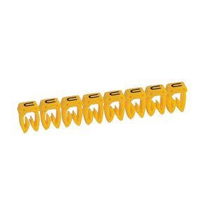 Codeerteken CAB 3 letter U 0.15-0.5mm² VVE=300