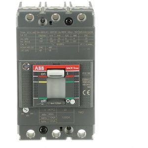 Vermogensschakelaar Tmax XT1C 160/R125 3P instelbare therma
