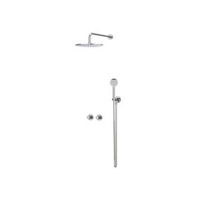 Afbouwdeel regendouche IVY combiset Nexus 3 inbouwthermostaat chroom CSN3EXCRCFAA excl. inbouwbox
