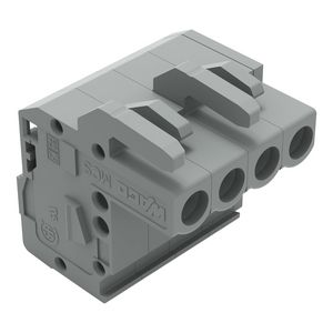 1-draads FE steker HA 2,5mm² grijs 232-104/026-000 VVE=100