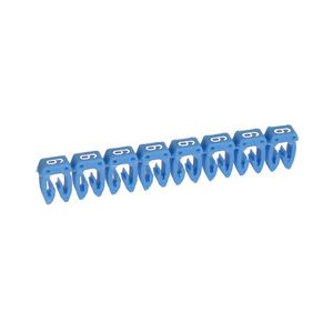 Codeerteken CAB 3 cijfer 6 blauw 0.5-1,5m.m2 VVE=1200