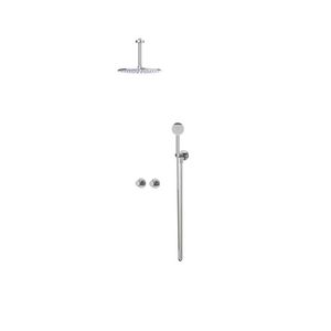 Afbouwdeel regendouche IVY combiset Nexus 3 inbouwthermostaat chroom CSN3EXCRCFBA excl. inbouwbox