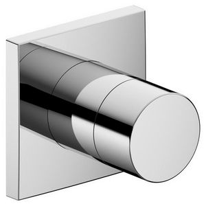 Stopkraan-inbouw m. hoekige rozet(1-uitgang) 59541010002