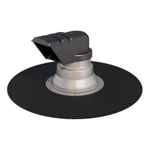 Kabel- en leidingdoorvoer plakplaat platdak Solar incl. Resitrix SK-W rondel (EPDM)