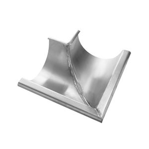 Zinken HWA buitenhoekstuk 300x300x0,8mm M37