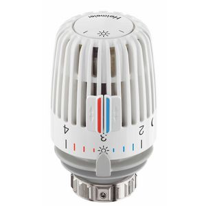 Thermostatisch regelelement K wit met diefstalbev. VVE=20