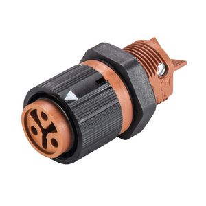 Schroef RST16I3 female chassis Bruin VVE=100