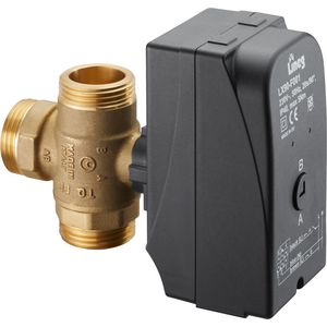 Achterlaagklep met aandrijving DN 25