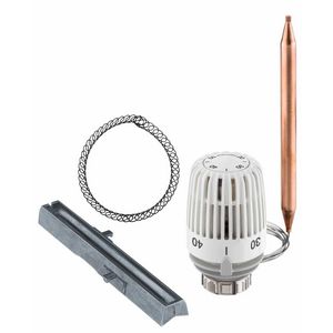 Thermostaatkop type K 20°C-50°C capillair 2mtr. incl. klemspiraal+warmtegeleidingshuls