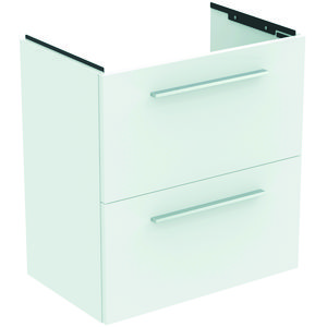 Wastafelmeubel I.LIFE-S 60cm 2x la mat wit