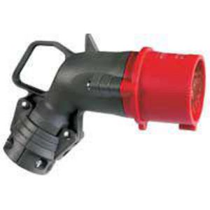 Hoek contactstop 400V 16A 3-polig IP44 kunststof Hypra
