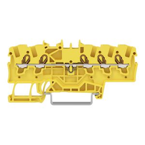 5-draads rijgklem 1,5mm² voor Ex e II geel VVE=20