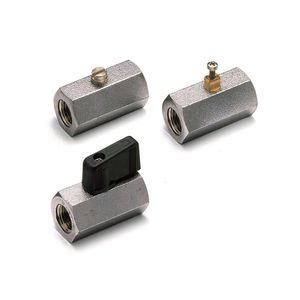 Mini kogelkraan S35 1/2" bu.dr. x bi.dr. DN10 PN30 VVE=80