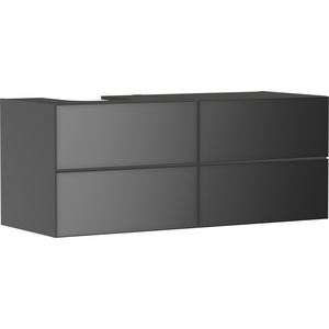 Onderkast Slate Matt Grey / front metallic slate grey 1370x550mm 4x la Cons.L Xevolos E 54238770